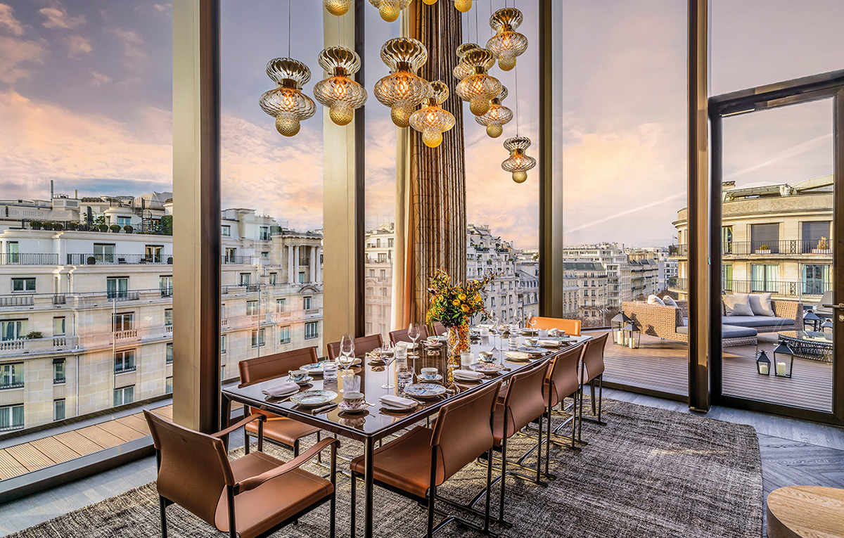 B&B Italia Group обустраивает престижный отель Bvlgari в Париже